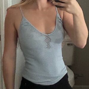 Baby blue tank